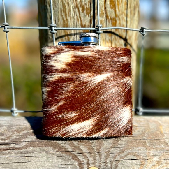 Myra Bag Other - Gift New Hip Flask 6 oz Myra Bag Stainless Steel Genuine Leather Cowhide